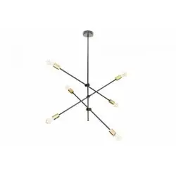 40773 INVICTA lampa wisząca VARIATION -czarno-złota