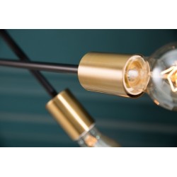 40773 INVICTA lampa wisząca VARIATION -czarno-złota