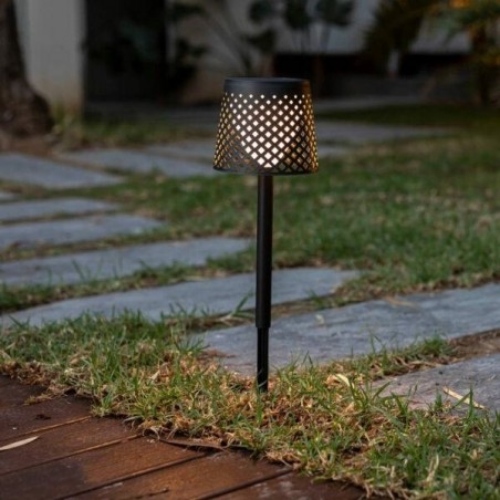 LUMGRE080NXSWNW NEW GARDEN lampa ogrodowa GRETA SOLAR NEGRO 5in1 czarna