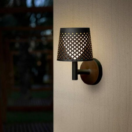 LUMGRE080NXSWNW NEW GARDEN lampa ogrodowa GRETA SOLAR NEGRO 5in1 czarna