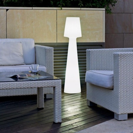 LUMLL110OFNW NEW GARDEN lampa podłogowa LOLA 110  CABLE biała