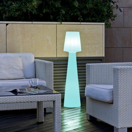 LUMLL110OFNW NEW GARDEN lampa podłogowa LOLA 110  CABLE biała