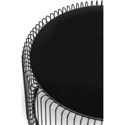 79577 KARE zestaw stolików kawowych WIRE czarny