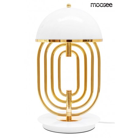 MSE010300151 MOOSEE lampa stołowa BOTTEGA złota / biała