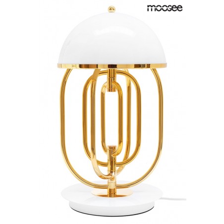 MSE010300151 MOOSEE lampa stołowa BOTTEGA złota / biała
