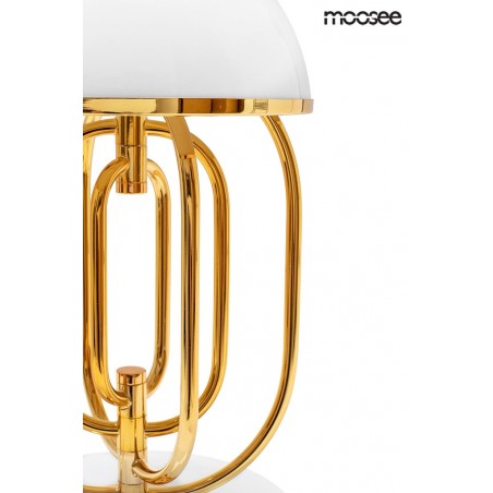 MSE010300151 MOOSEE lampa stołowa BOTTEGA złota / biała