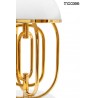 MSE010300151 MOOSEE lampa stołowa BOTTEGA złota / biała