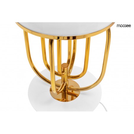 MSE010300151 MOOSEE lampa stołowa BOTTEGA złota / biała