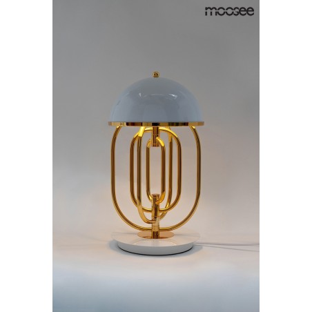 MSE010300151 MOOSEE lampa stołowa BOTTEGA złota / biała