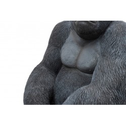 39378 KARE dekoracja stojąca GORILLA XL 76cm czarna