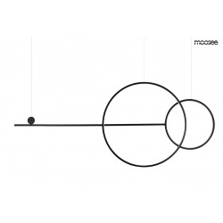 MSE010100274 MOOSEE lampa wisząca RAGE czarna