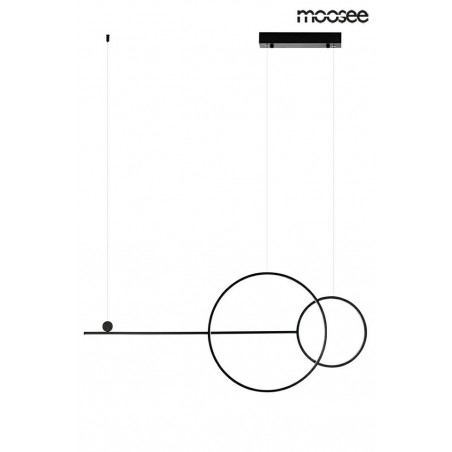 MSE010100274 MOOSEE lampa wisząca RAGE czarna