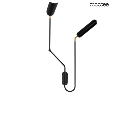 MSE010100297 MOOSEE lampa ścienna TENTA czarna