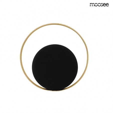 MSE010100339 MOOSEE lampa ścienna BAND złota / czarna