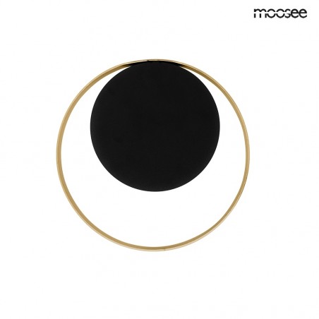 MSE010100339 MOOSEE lampa ścienna BAND złota / czarna