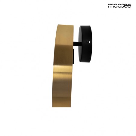 MSE010100339 MOOSEE lampa ścienna BAND złota / czarna