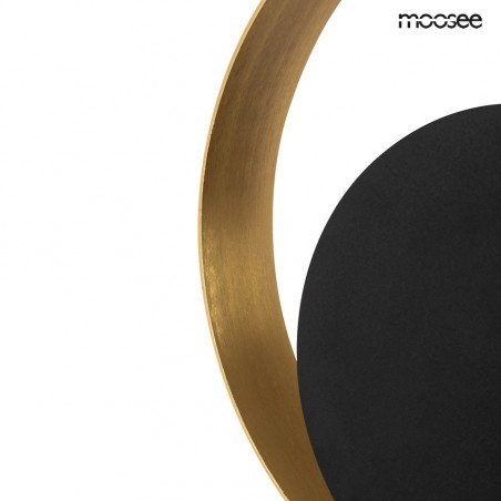 MSE010100339 MOOSEE lampa ścienna BAND złota / czarna