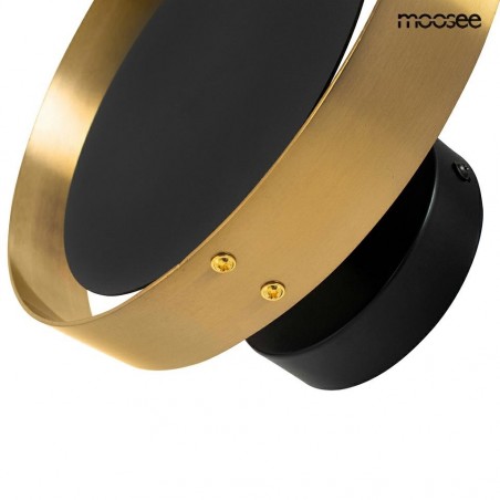 MSE010100339 MOOSEE lampa ścienna BAND złota / czarna
