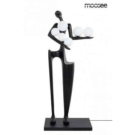 MSE010100381 MOOSEE lampa podłogowa HUMAN DREAMER czarna