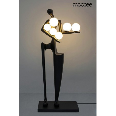 MSE010100381 MOOSEE lampa podłogowa HUMAN DREAMER czarna
