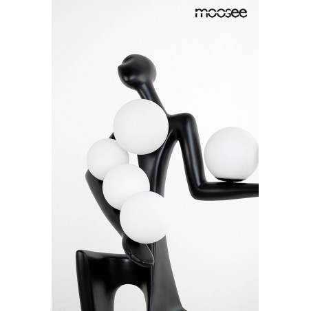 MSE010100381 MOOSEE lampa podłogowa HUMAN DREAMER czarna