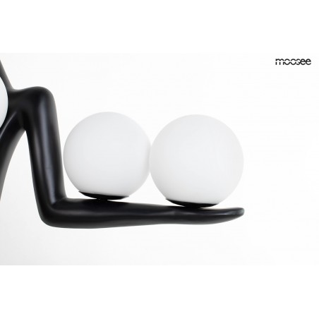 MSE010100381 MOOSEE lampa podłogowa HUMAN DREAMER czarna