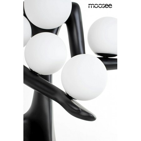 MSE010100381 MOOSEE lampa podłogowa HUMAN DREAMER czarna