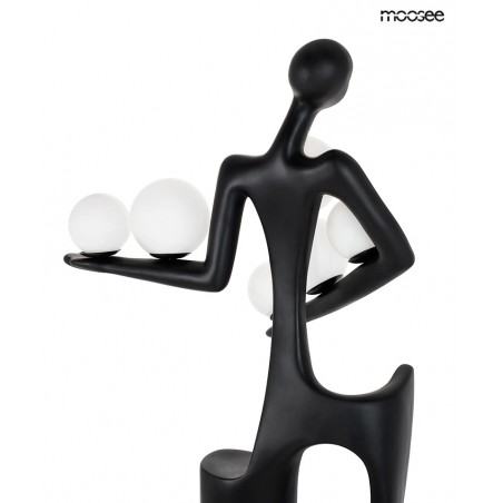 MSE010100381 MOOSEE lampa podłogowa HUMAN DREAMER czarna