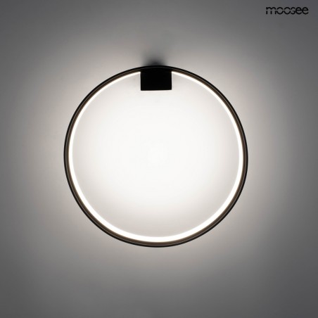 MSE010100378 MOOSEE lampa ścienna CIRCLE WALL czarna