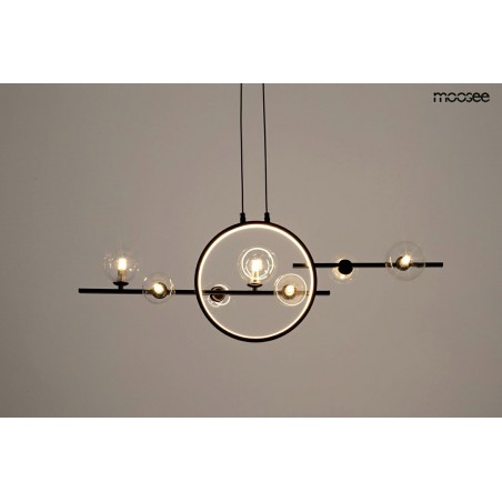 MSE010100346 MOOSEE lampa wisząca ALURE LINE TWIN 90 czarna