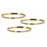 MSE0100100100 Lampa wisząca RING 100 + 100 + 100 złota na jednej podsufitce