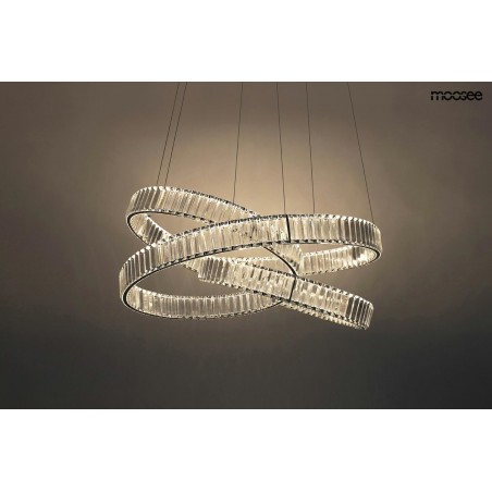 MSE1501100196 MOOSEE lampa wisząca WAVE 80 chrom