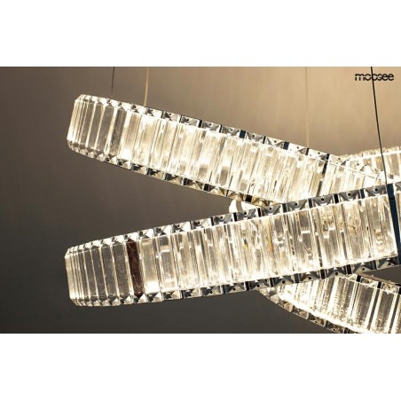 MSE1501100196 MOOSEE lampa wisząca WAVE 80 chrom