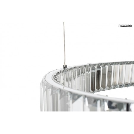 MSE1501100196 MOOSEE lampa wisząca WAVE 80 chrom