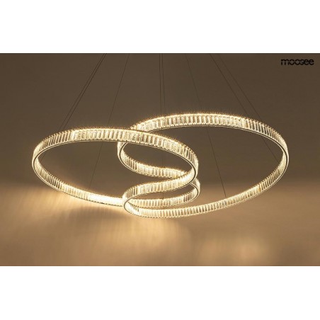 MSE1501100198 MOOSEE lampa wisząca WAVE 160A chrom