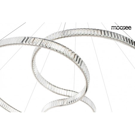 MSE1501100198 MOOSEE lampa wisząca WAVE 160A chrom