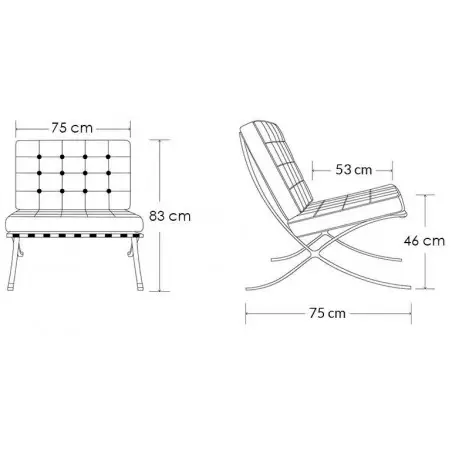 KH1501100211 Fotel BARCELON PRESTIGE PLUS biały - włoska selekcjonowana skóra naturalna, stal