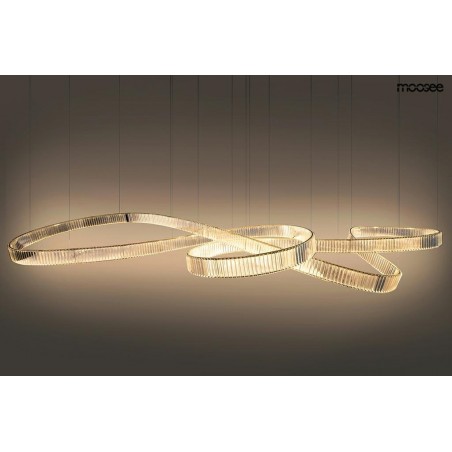 MSE1501100200 MOOSEE lampa wisząca WAVE 380 chrom