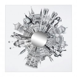 KH1501100258 Obraz CRAZY WORLD 180x180 cm