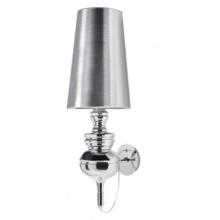 1018W2.CHROM Lampa ścienna QUEEN WALL 23 chromowana