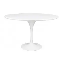 GT-09R.120 Stół TULIP PREMIUM 120 biały - MDF, metal