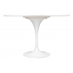 GT-09R.120 Stół TULIP PREMIUM 120 biały - MDF, metal