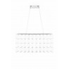 MD7028-1200 Lampa wisząca CONSTELLAR - LED, stal szczotkowana