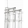 MD7028-1200 Lampa wisząca CONSTELLAR - LED, stal szczotkowana