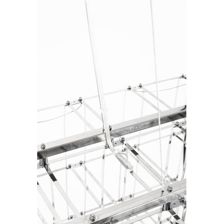 MD7028-1200 Lampa wisząca CONSTELLAR - LED, stal szczotkowana