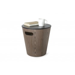 1009760-048 UMBRA stolik WOODROW czarny - orzech
