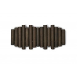 1011471-746 UMBRA wieszak na ubrania PICKET RAIL ciemny orzech