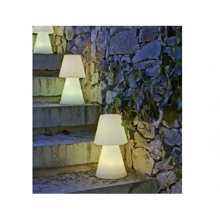 LUMLL045WLNW NEW GARDEN lampa LOLA 45 BATTERY biała