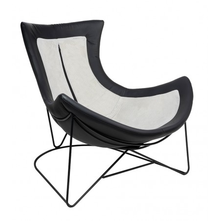 MSE011000302.V23 Fotel OTILIA STAND VELVET ciemny  szary welur