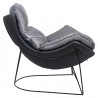 MSE011000302.V23 Fotel OTILIA STAND VELVET ciemny  szary welur